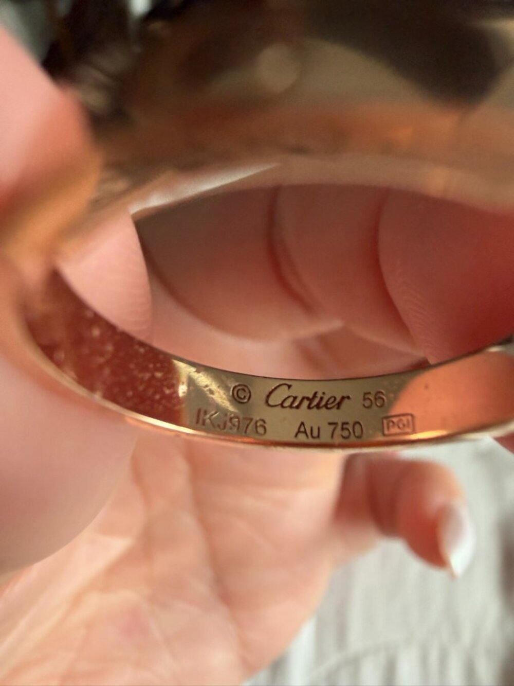 Cartier Love Ring - Rose Gold, Size 56 - Brand New